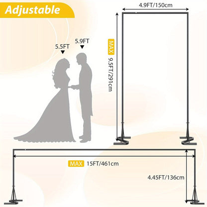 10x7 FT Backdrop Banner Stand