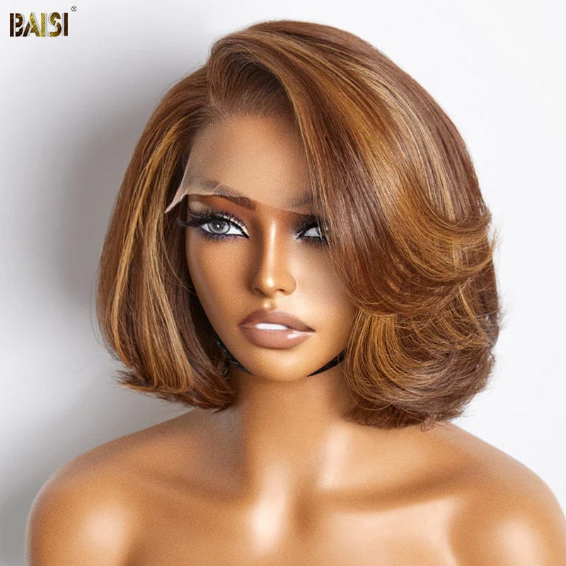 BAISI Elegant Highlight BoB Wig