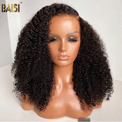 BAISI Kinky Curly Full Density Wig