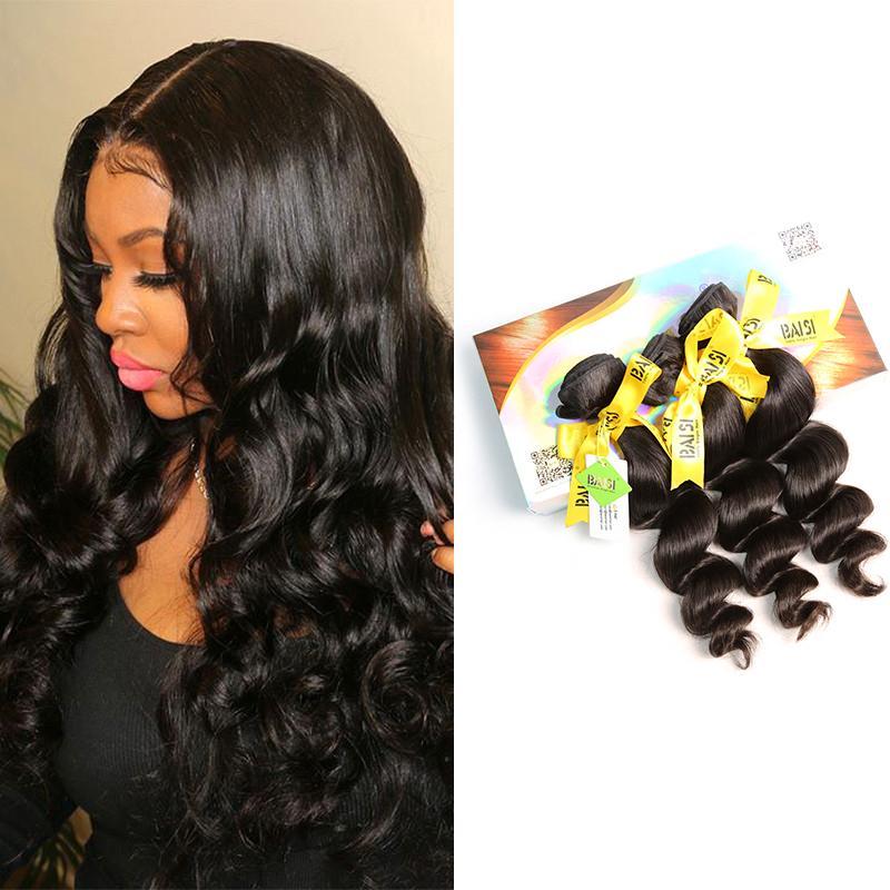 12A Raw Hair Weave Brazilian Virgin Hair Loose Wave