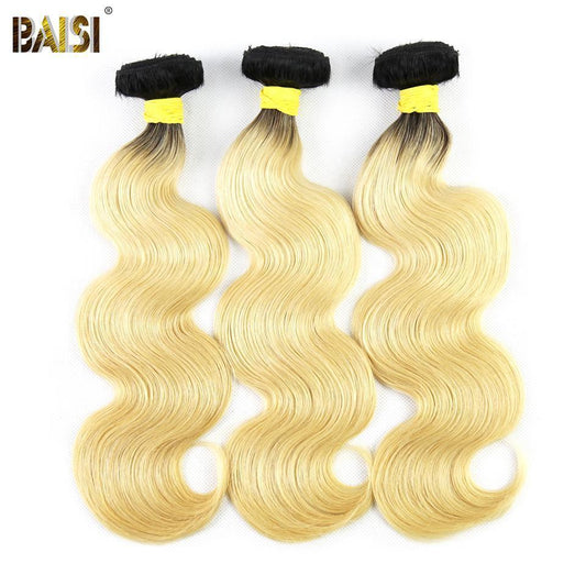 BAISI 10A 1BT 613# Body Wave Eurasian Blonde Hair