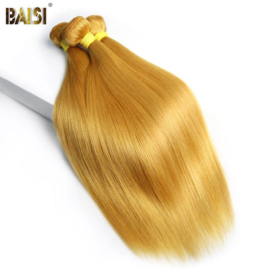 BAISI 10A Eurasian Hair Weave Color Hair #144 Straight