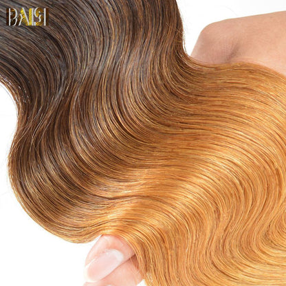 10A Ombre Body Wave Hair 1b/4#/27#