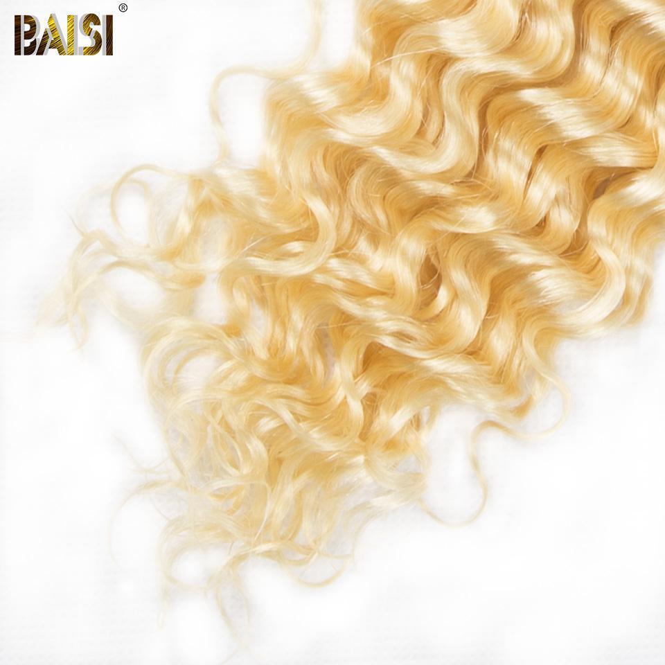 Eurasian Blonde 613# Deep Wave Human Hair 10A Grade