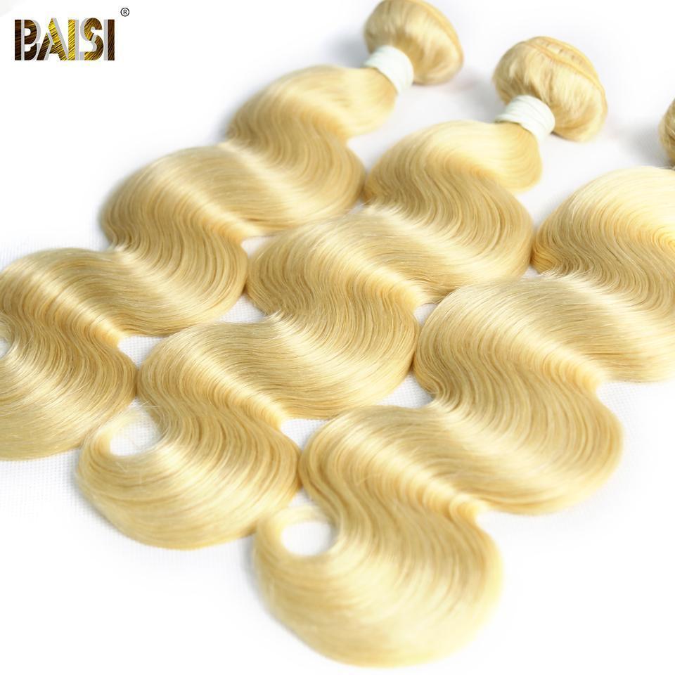 Eurasian Body Wave Human Hair 12A Grade Blonde 613# Hair