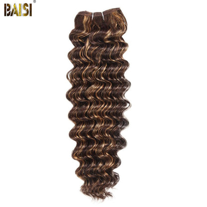 Highlight Bundles Deep Wave Weave Human Hair 10A Grade