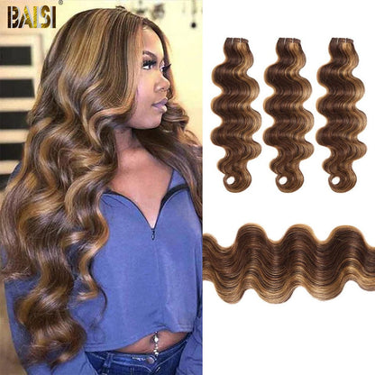 Highlight Bundles Body Wave Weave Human Hair 10A Grade