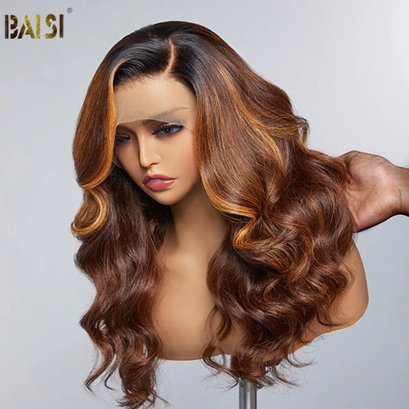 BAISI Adaya Edgy Highlight Wavy Wig 22Inch