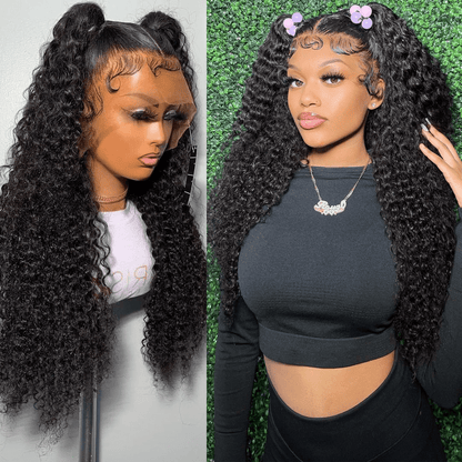 BAISI 10A Curly Lace Wig