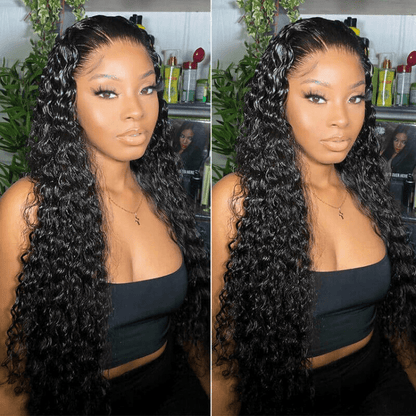 BAISI 10A Curly Lace Wig