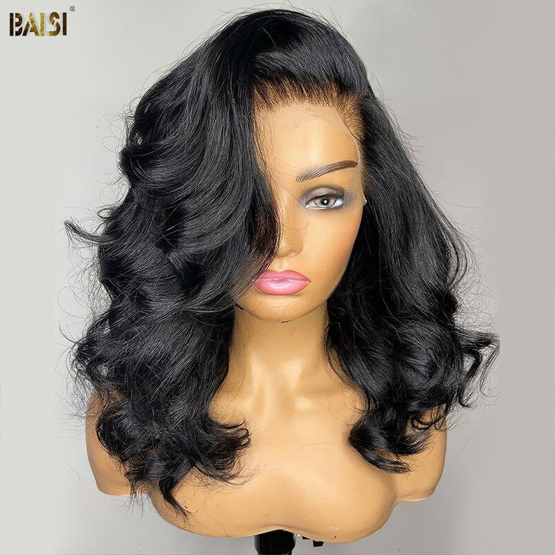 BAISI 16inch Body Wave Wig