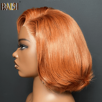 BAISI 250% Ginger Color Lace BoB Wig