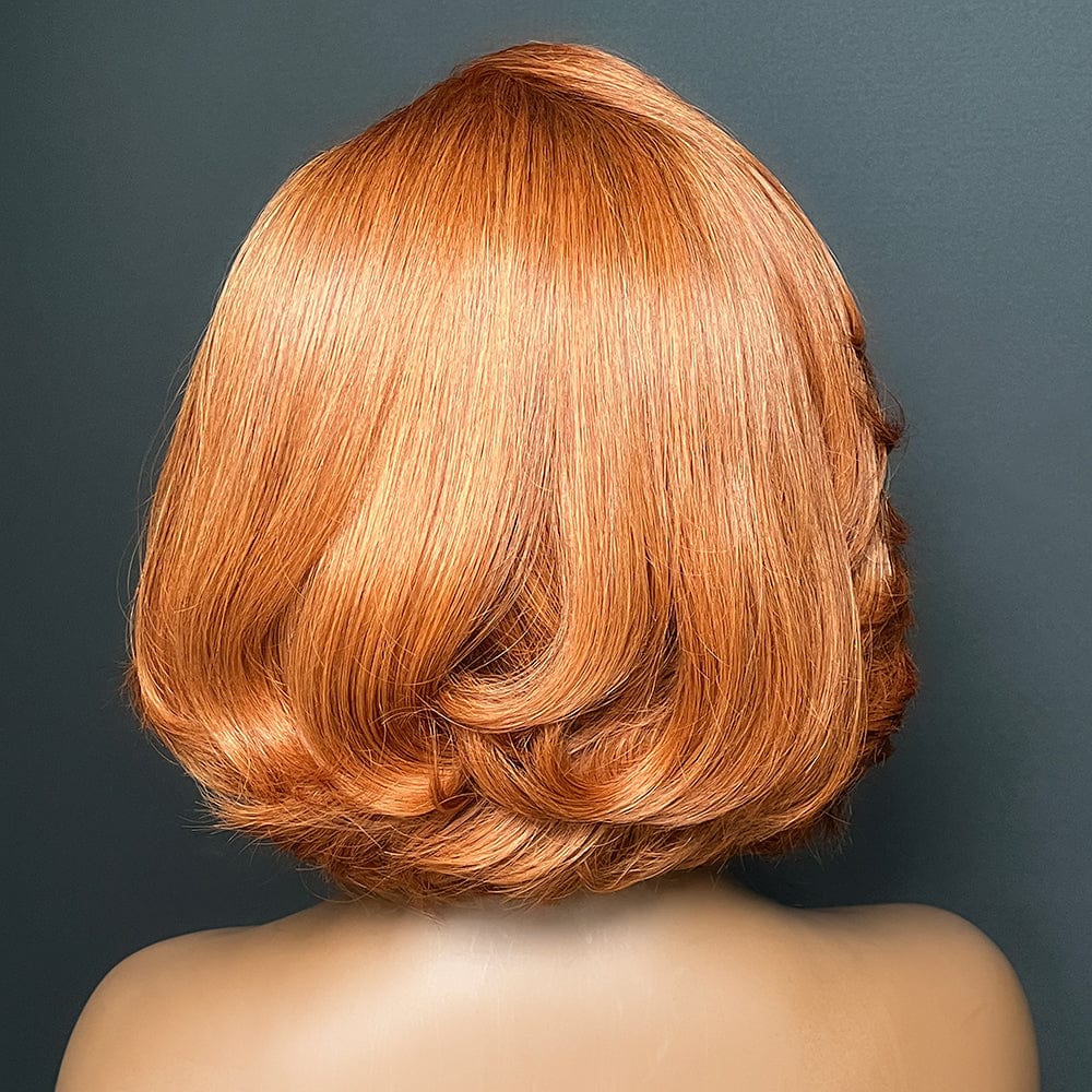 BAISI 250% Ginger Color Lace BoB Wig