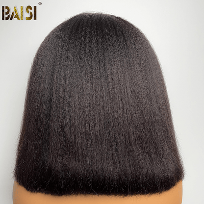 BAISI 250% Kinky Straight BoB Wig