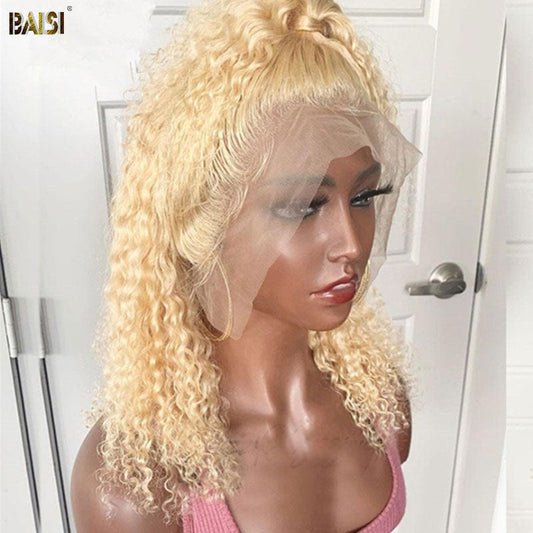 BAISI #613 Bob Wig Curly / Deep Wave Blonde