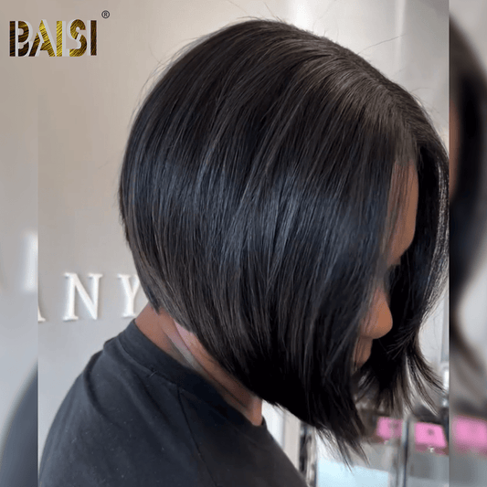 BAISI Cute Cut Short Style BoB Wig