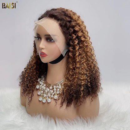 BAISI Sexy Color Curly Wig