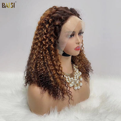 BAISI Sexy Color Curly Wig