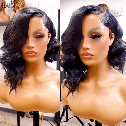 BAISI Sexy Side part Wavy Wig