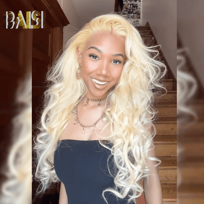 BAISI Sexy Blonde Wavy Wig For Girls