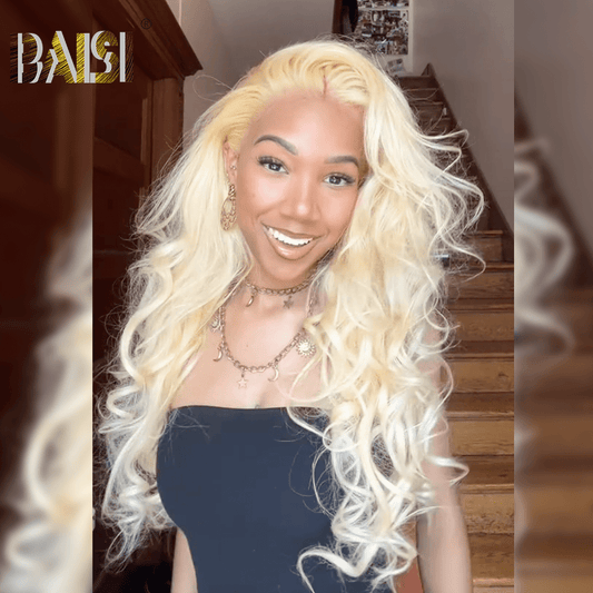 BAISI Sexy Blonde Wavy Wig For Girls