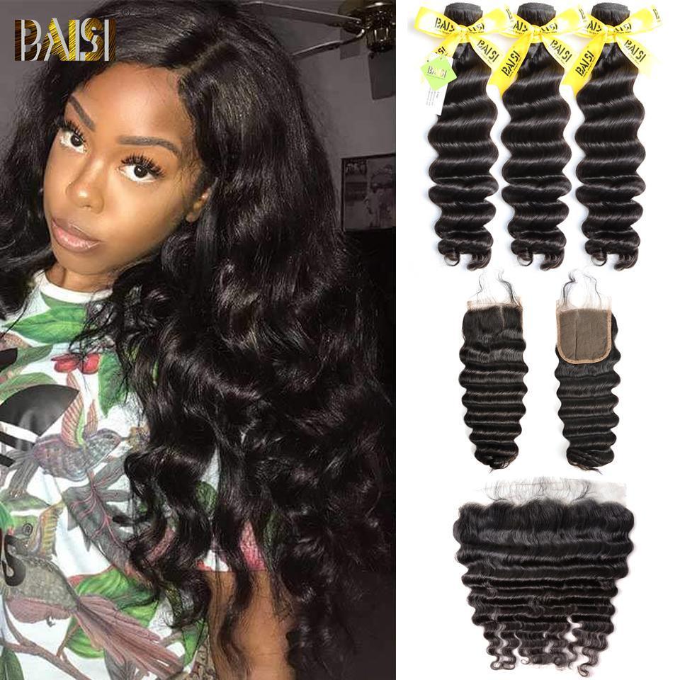 12A Raw Brazilian Natural Wave bundles with Closure/Frontal Deal