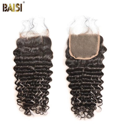 12A Raw Brazilian Deep Wave bundles with Closure/Frontal Deal