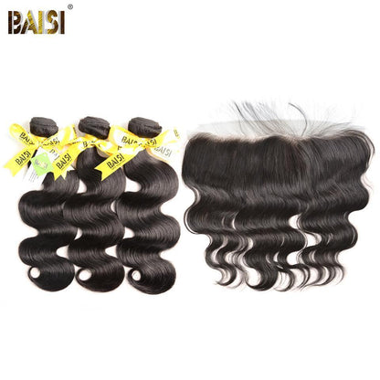 12A Raw Brazilian Body Wave bundles with Closure/Frontal Deal