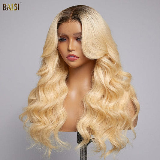 BAISI Color 1B Blonde #613 Body Wave Top Quality Customized Wig