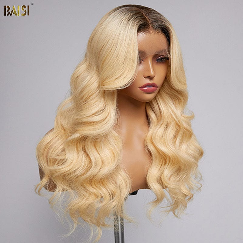 BAISI Color 1B Blonde #613 Body Wave Top Quality Customized Wig