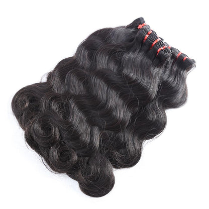 Top Grade Double Drawn 100% Virgin Hair Body Wave Fumi Hair