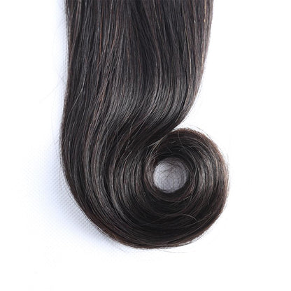 Top Grade Double Drawn 100% Virgin Hair Fumi Hook Straight Hair Weave