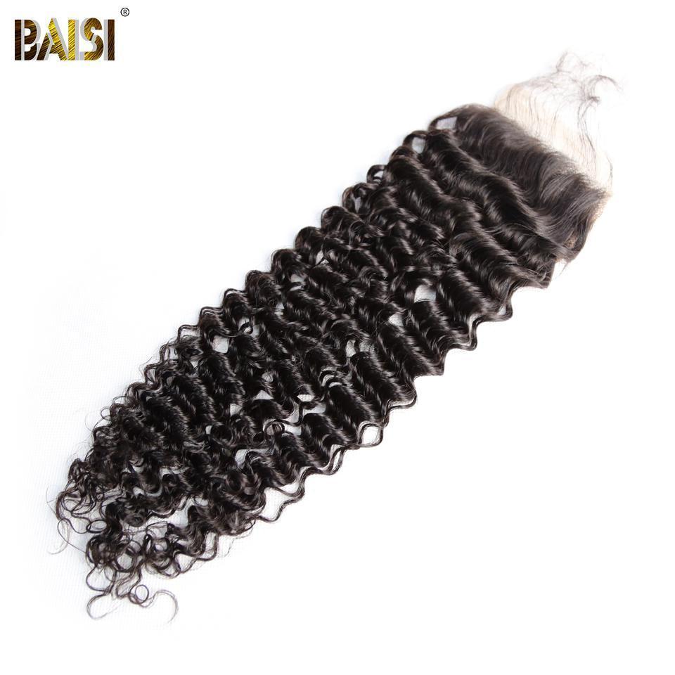 BAISI 10A Curly Lace Closure