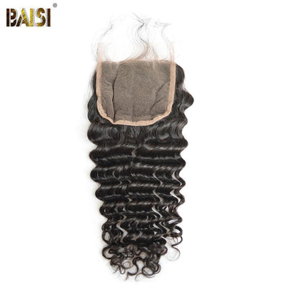 BAISI 10A Deep Wave Lace Closure