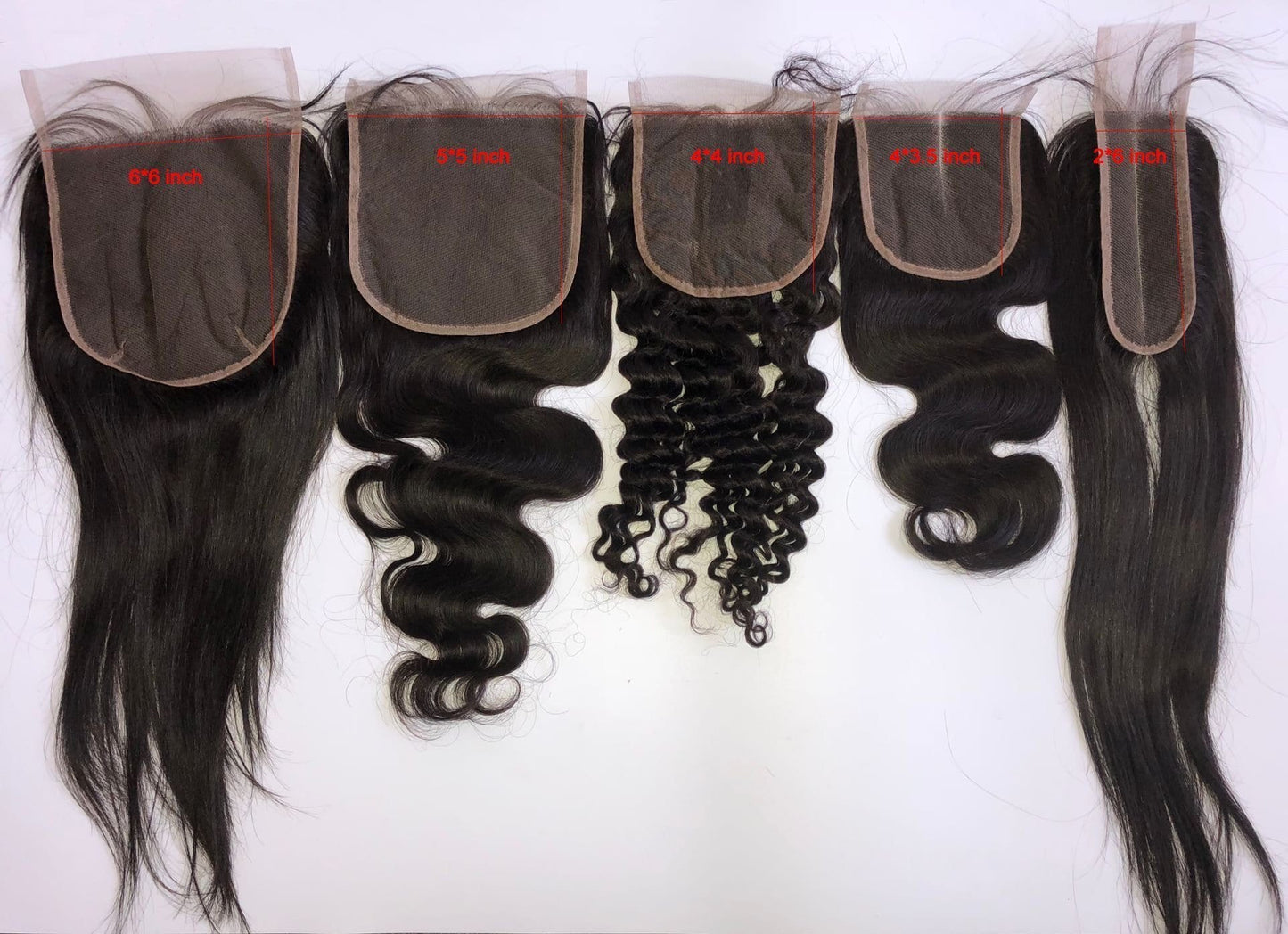 BAISI Lace Closure Size 2*6