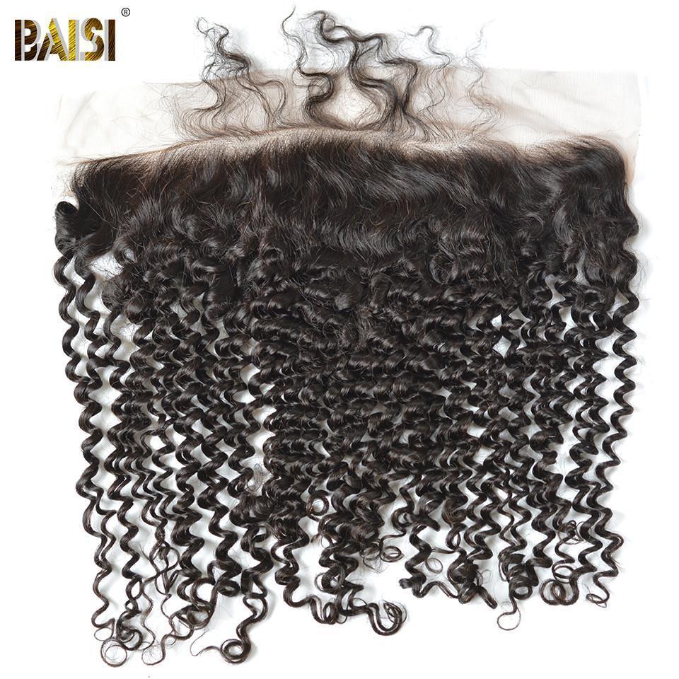 BAISI 10A Curly Lace Frontal