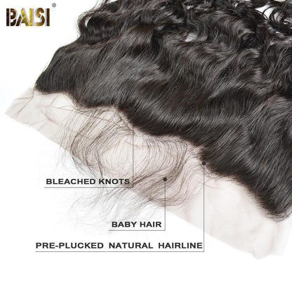 BAISI 10A Water Wave Lace Frontal