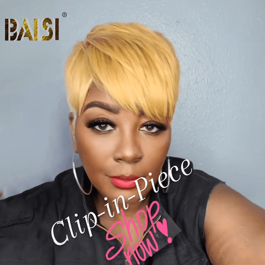 BAISI Honey Blonde Partial Topper