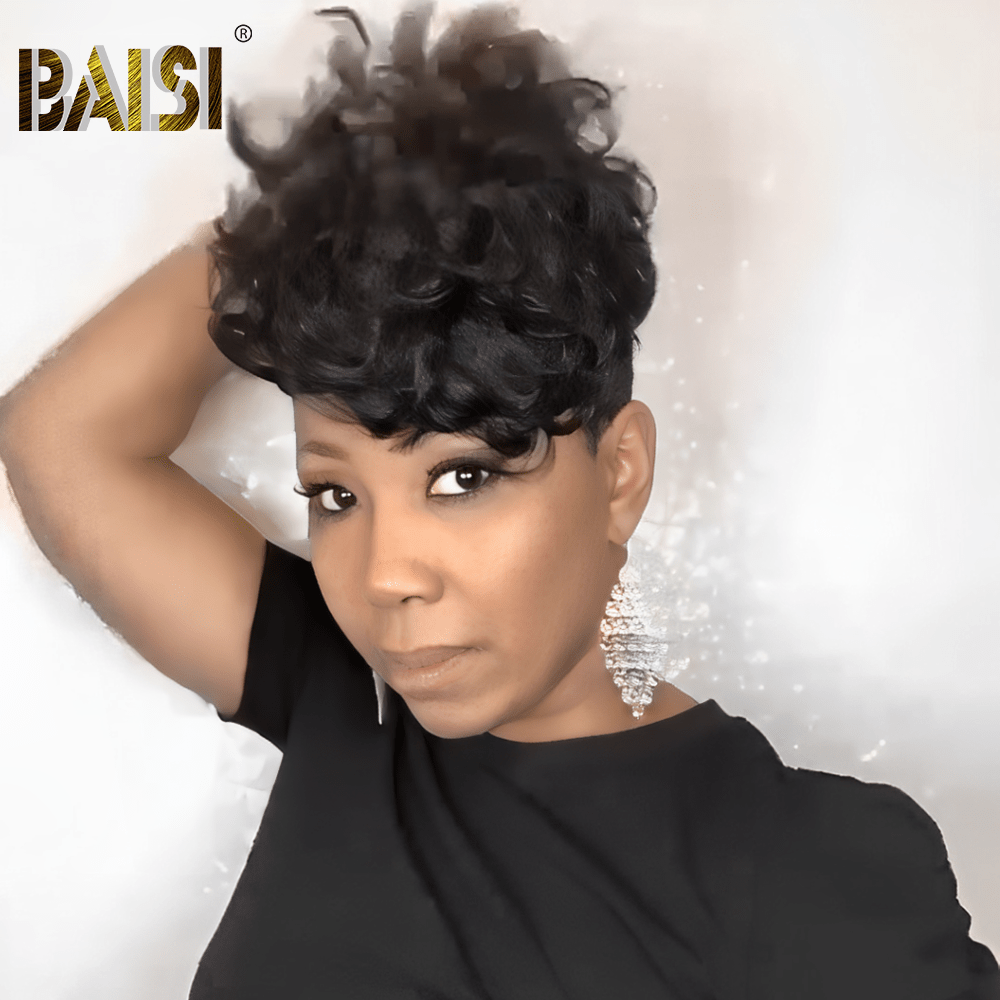 BAISI Loose Wavy Partial Topper