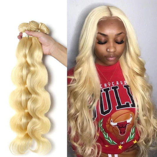 BAISI 100% Virgin Body Wave Hair 613# Blonde Hair