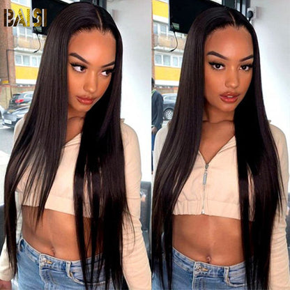 BAISI 12A 6x6 HD Undetectable Lace Closure Wig