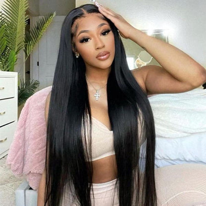 BAISI 12A 6x6 HD Undetectable Lace Closure Wig