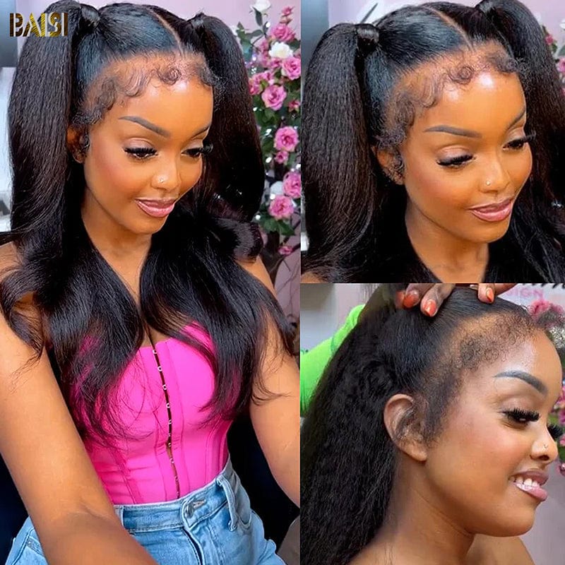 BAISI 4C Hairline 13x4 HD Lace Front Wig