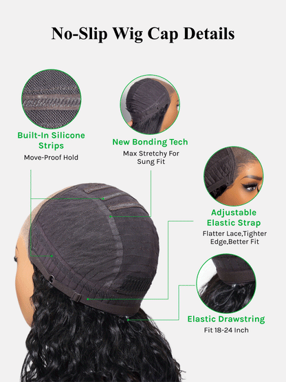 Yaki Straight Put On and Go Glueless Lace