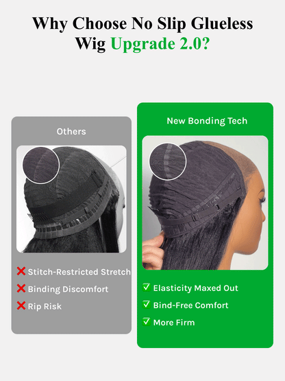 Yaki Straight Put On and Go Glueless Lace