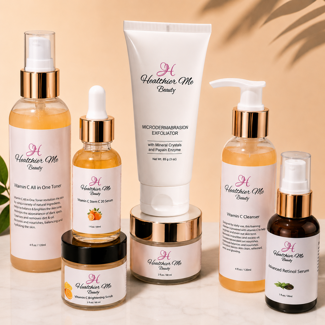 Vitamin C Glow Routine