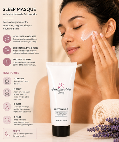 Overnight Sleep Face Mask – Hydrating Anti-Aging Night Masque