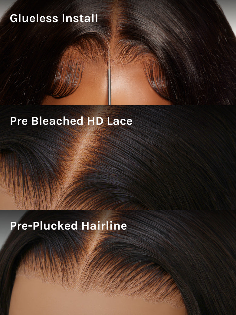 Yaki Straight Put On and Go Glueless Lace