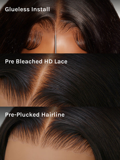 Yaki Straight Put On and Go Glueless Lace