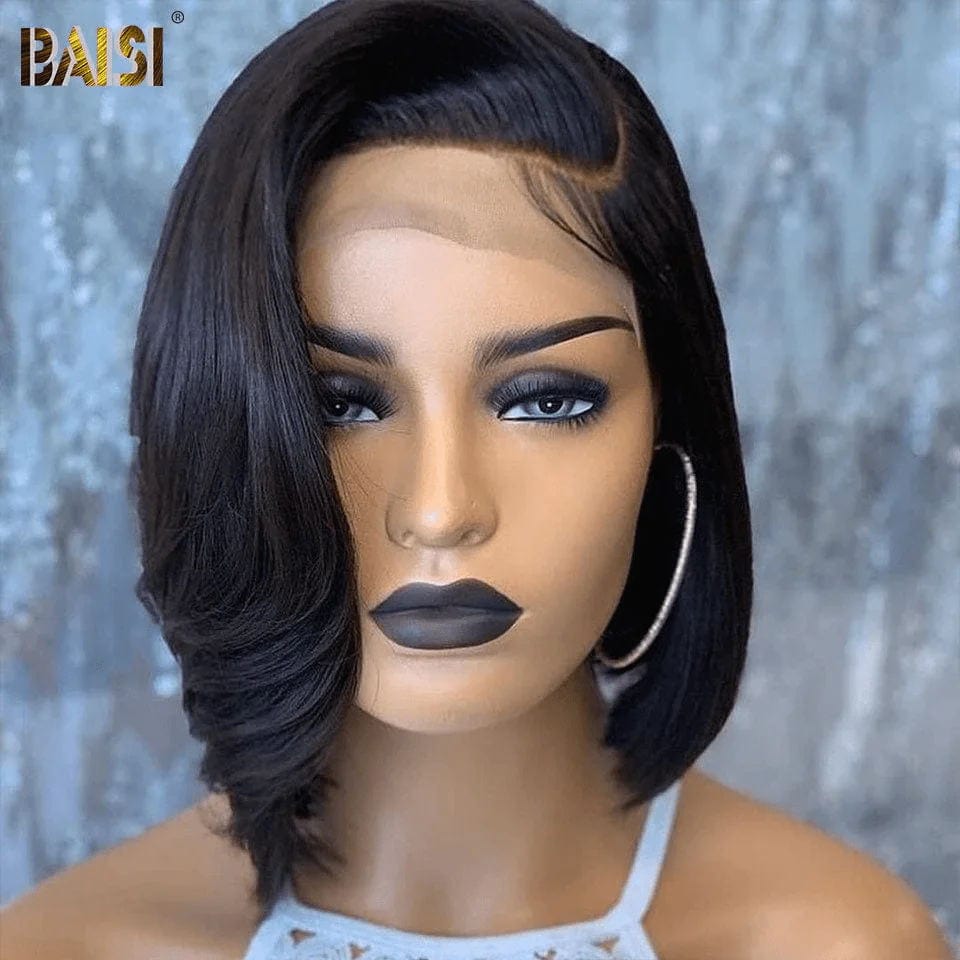 Baisi 1  Curly Highlight Wig+1 Straight BoB Wig+1 Free Wig=$199